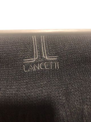 Estuche Lancetti Negro con Bufanda y Paraguas