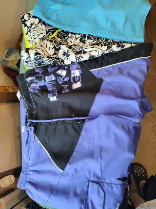 Costume uomo blu e viola