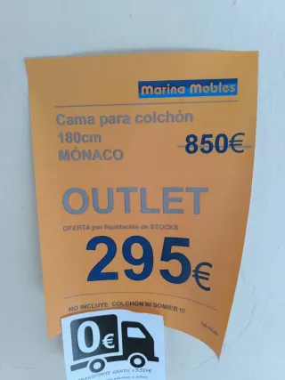 Cama para colchón king size (180cm)