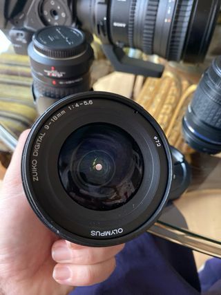 Objetivo Olympus M.Zuiko Digital 14-42mm + 40-150