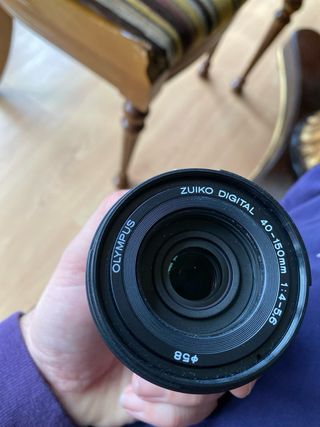 Objetivo Olympus M.Zuiko Digital 14-42mm + 40-150