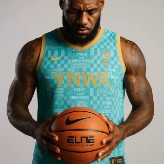 Camiseta Liverpool Nike Lebron Reversible