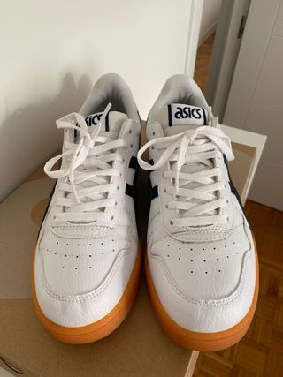 Zapatillas Asics Hombre Talla 43.5 Blancas