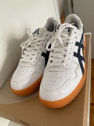 Zapatillas Asics Hombre Talla 43.5 Blancas