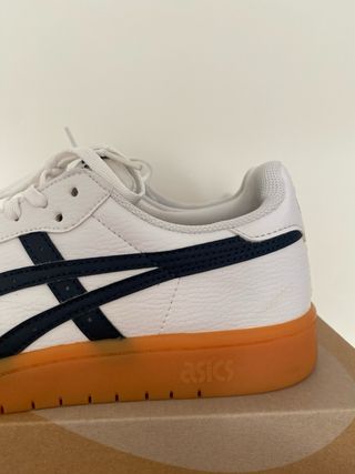 Zapatillas Asics Hombre Talla 43.5 Blancas