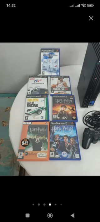 Consola Sony PlayStation 2 Negra