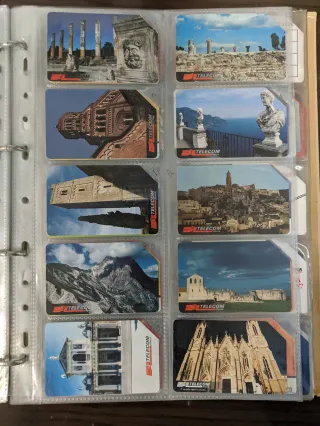 Collezione 390 Schede Telefoniche TIM