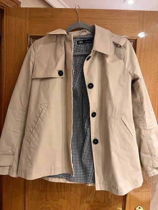 Gabardina Beige Zara