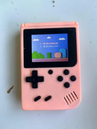 Consola Portátil Game Box Plus Rosa