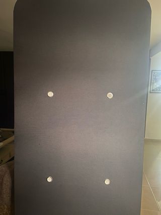 Somier Base Tapizada con patas 90X190