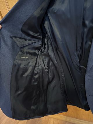 Americana hombre Massimo Dutti Talla S Azul