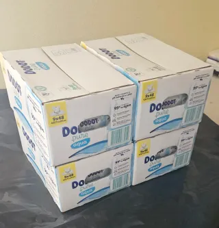 36 pacotes toalhitas Dodot Pure Aqua