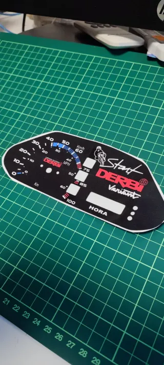 Vinilo marcador Derbi Variant