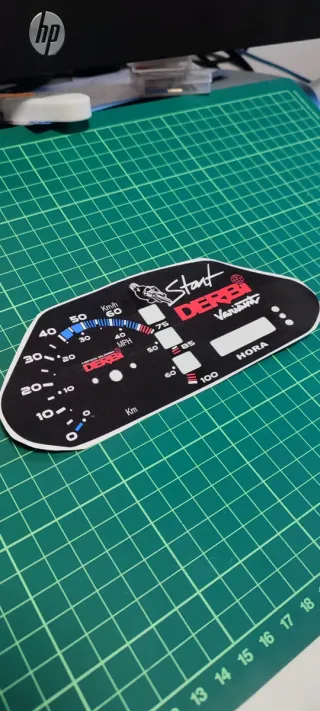 Vinilo marcador Derbi Variant