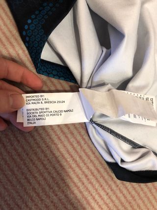 Maglia EA7 Napoli XL