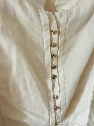 Blusa Bimba y Lola Beige Talla M