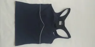 Pantalones y camiseta deportivos mujer negros