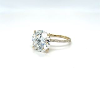 Anillo Oro 14ct Diamante 4.30ct LabGrown Cert.