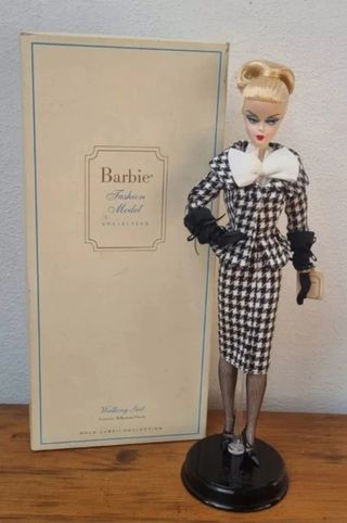 Barbie Silkstone Walking Suit Gold Label
