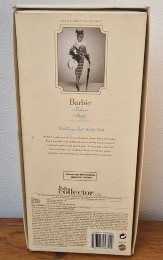 Barbie Silkstone Walking Suit Gold Label