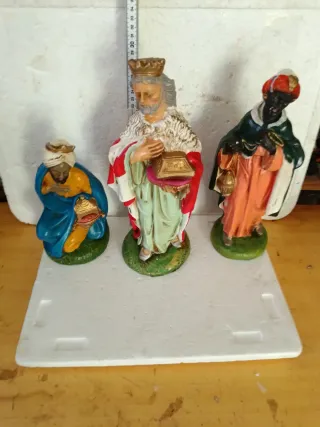Pastori presepe cartapesta cm 3