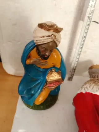 Pastori presepe cartapesta cm 3
