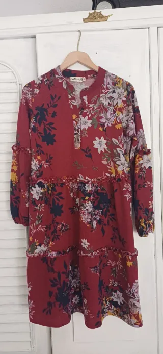 Vestido Natura estampado