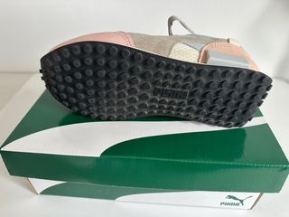 Zapatillas Puma Beige y Rosa