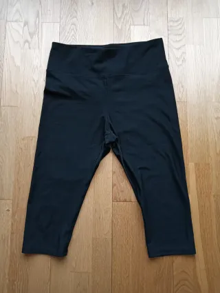 Mallas T.2XL Pirata Fitness Mujer Negro algodón