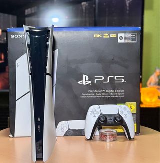 PS5 Slim Digital + Mando