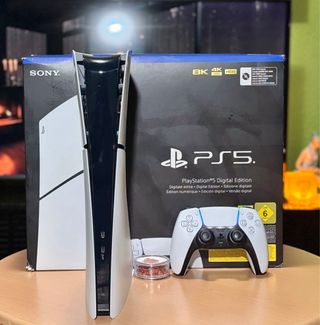 PS5 Slim Digital + Mando