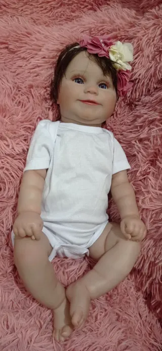 Muñeca Reborn Bebé con Accesorios