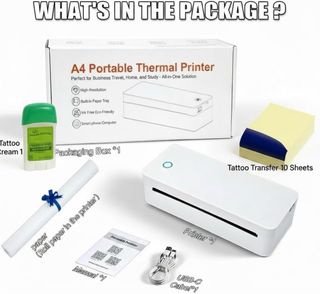 NUEVO! Impresora Térmica A4 Tatuajes