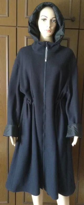 Cappotto Marella Lana Blu Scuro Donna XL