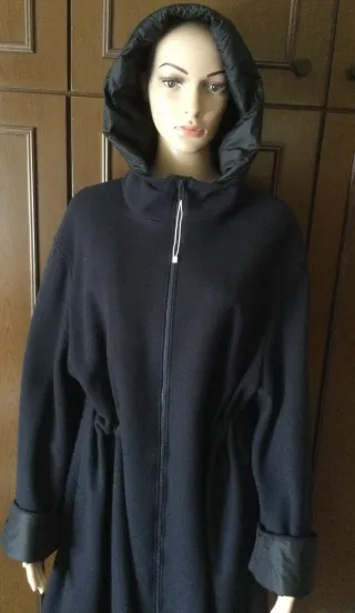 Cappotto Marella Lana Blu Scuro Donna XL