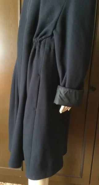 Cappotto Marella Lana Blu Scuro Donna XL