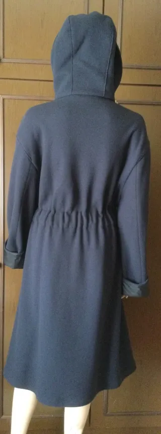 Cappotto Marella Lana Blu Scuro Donna XL