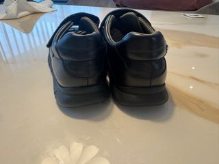 Zapatos Escolares Gorila Negros Velcro