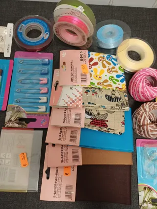 Lote mercería y manualidades