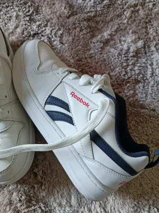 Zapatillas Reebok Blancas y Azules