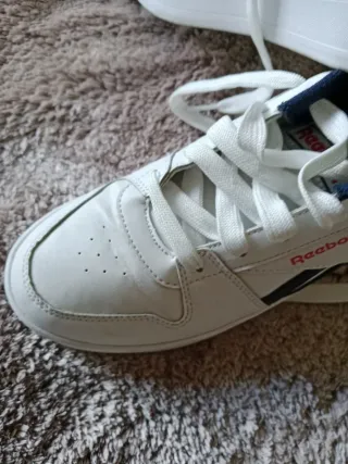 Zapatillas Reebok Blancas y Azules