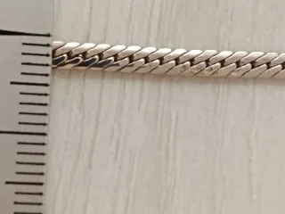 Collar Oro Blanco 9k