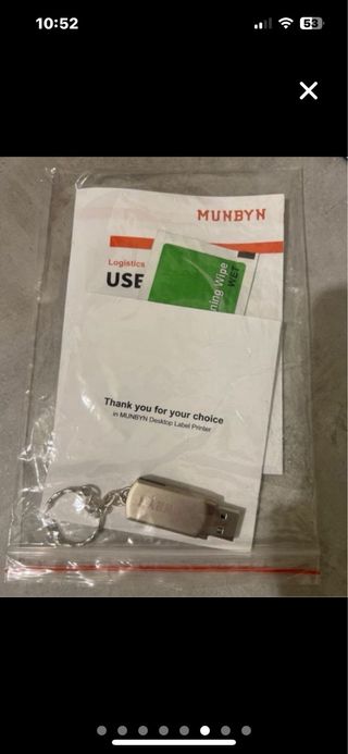 Impresora Munbyn Azul/Blanco