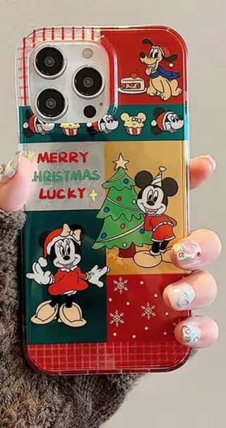 Funda Disney Navidad para IPhone 15 pro Max