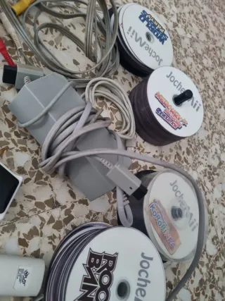 Consola Wii con mandos y juegos