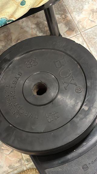 Disco de pesa 20 kg / 44 lb BOX Global System