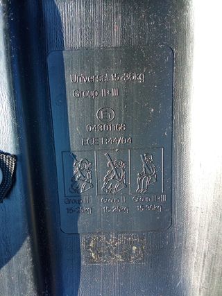 Seggiolino auto 36 kg