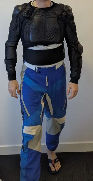 Traje moto/quad Acerbis azul