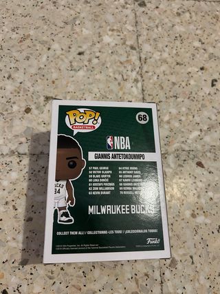 Funko Pop Giannis Antetokounmpo 68 Bucks