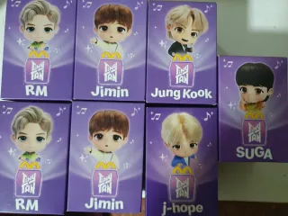 Tiny Tan McDonald's K-Pop Figuras